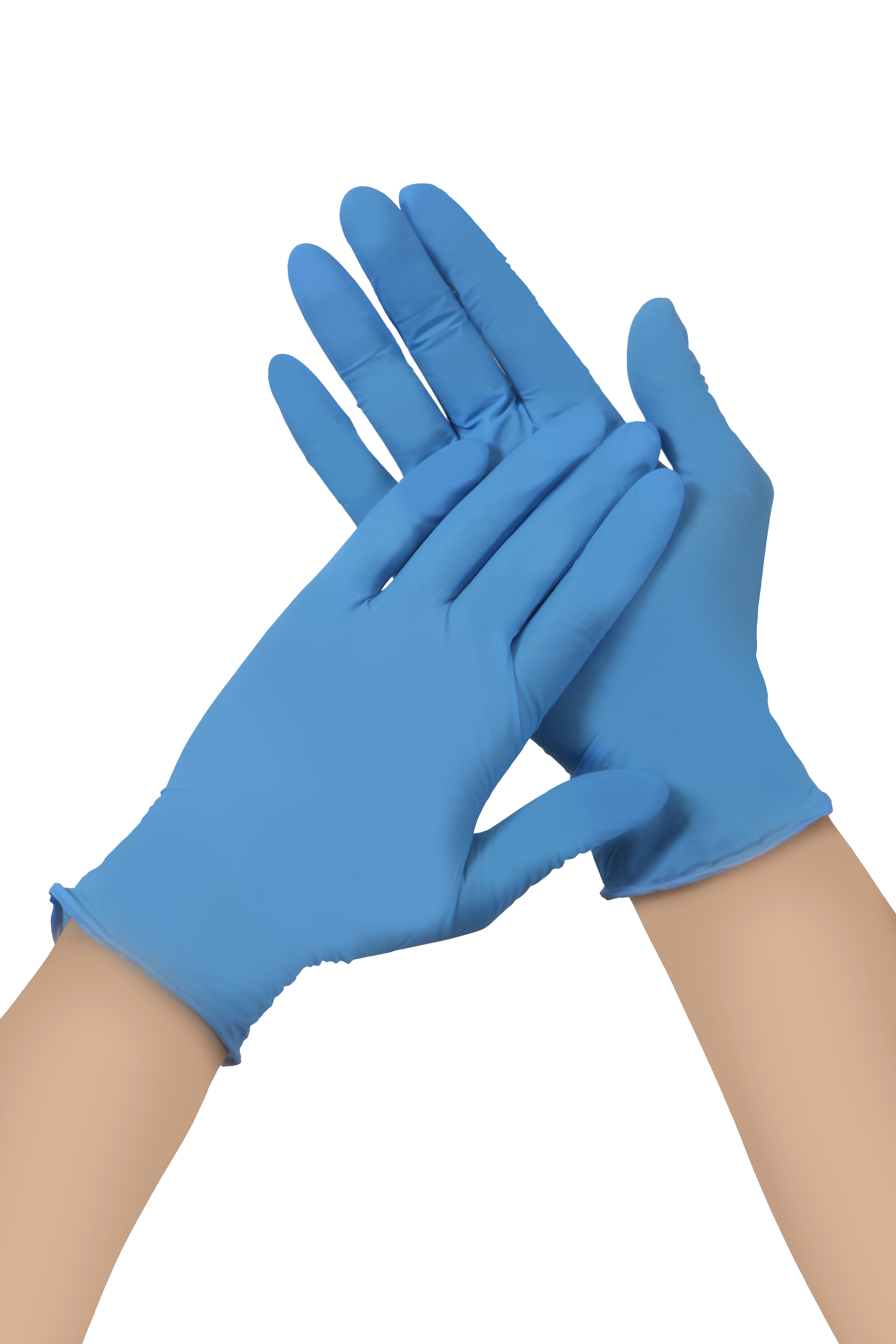 AdvanCare NItrile Examination Gloves-Blue