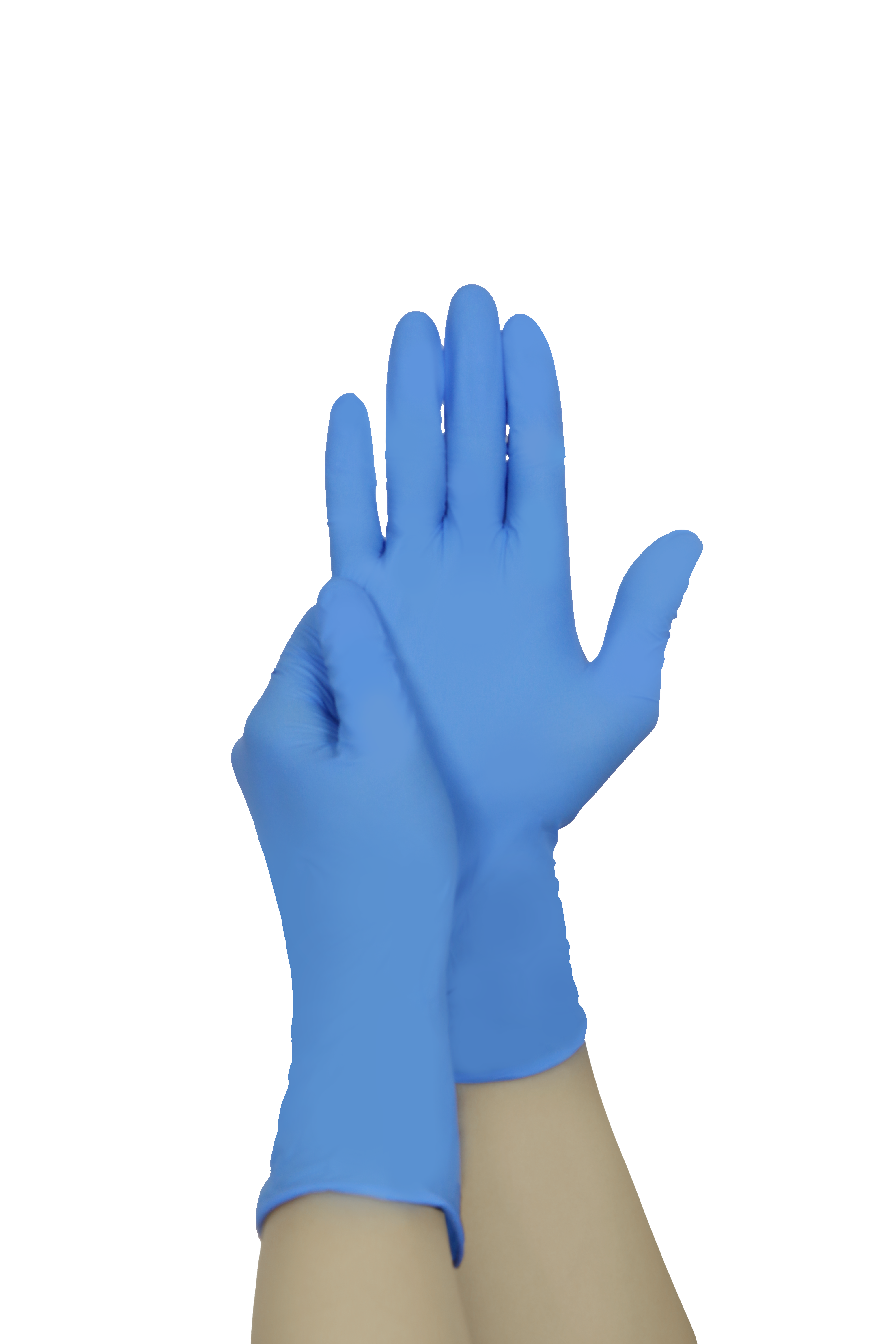 AdvanCare NItrile Examination Gloves-Blue
