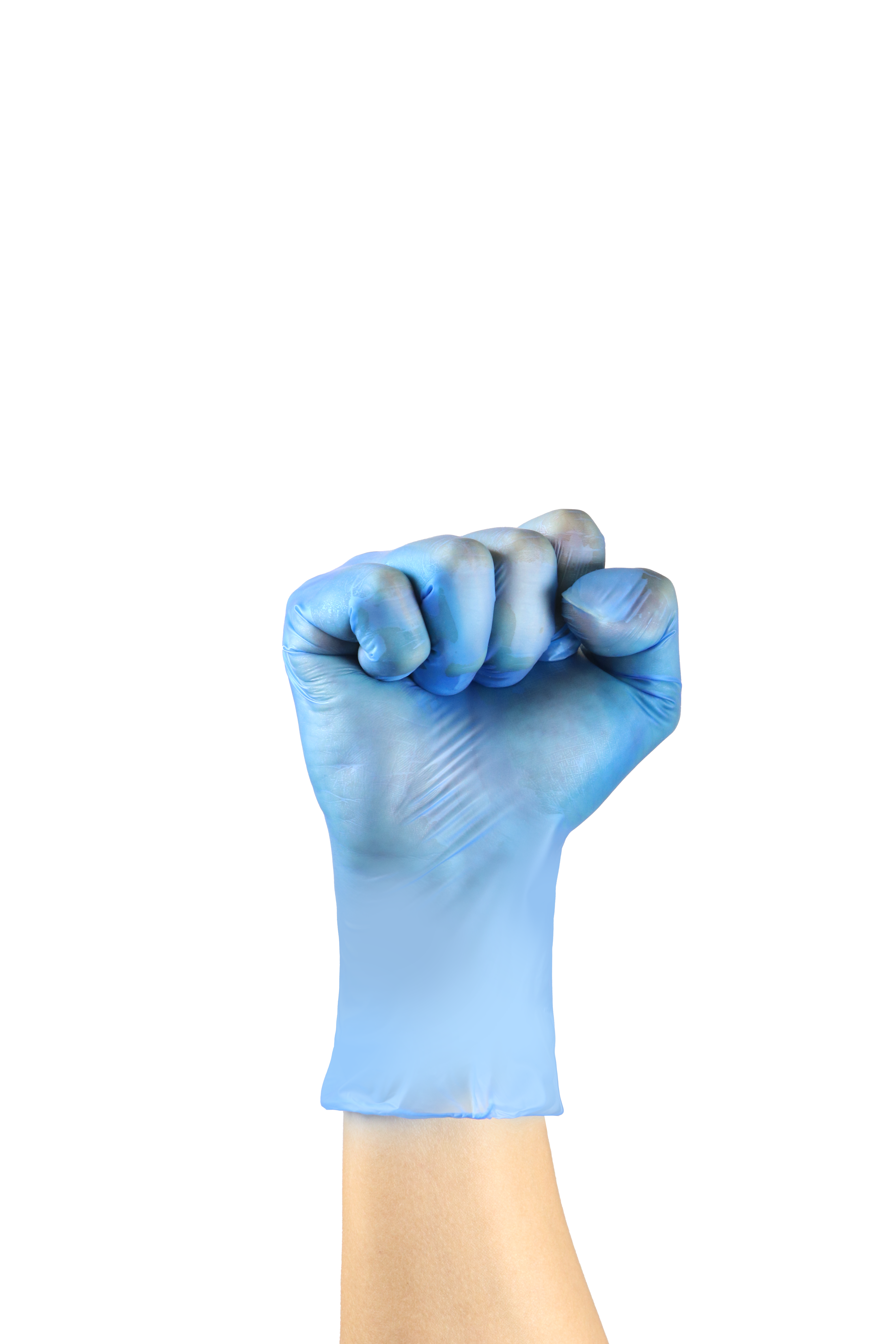 Vinyl Examination Gloves- Blue