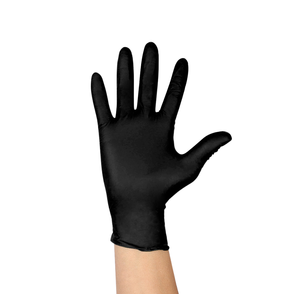 TouchFlex Nitrile Examination Gloves- Black